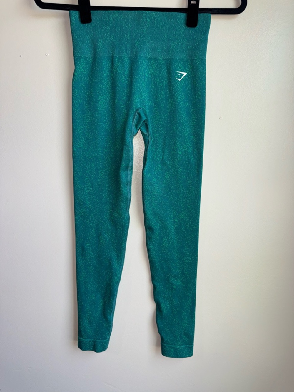 Gymshark Teal Marl Seamless High Waisted Leggings Womens XS